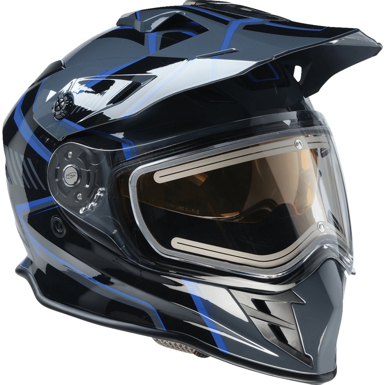 Z1R Range 2.0 Helmet Rotor Black/Blue Large