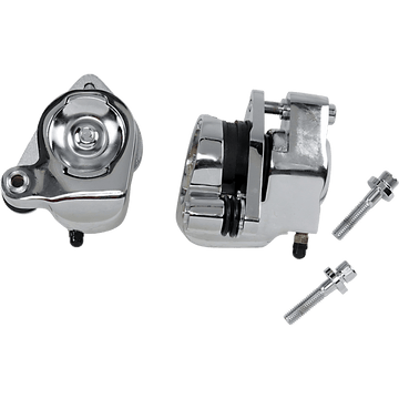 DRAG SPECIALTIES Front Caliper Chrome Dual Kit