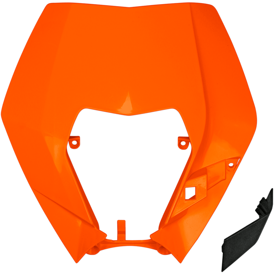 UFO Replacement plastic for OEM headlight Orange