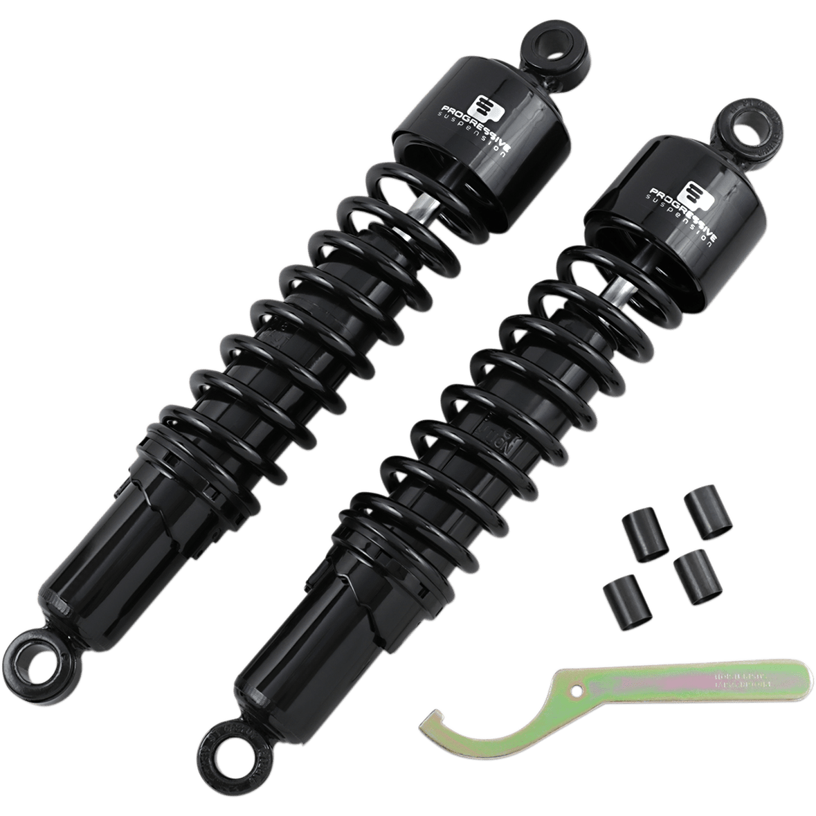 PROGRESSIVE SUSPENSION Shocks 412 Cruiser Series Black 14.25" Heavy Duty 4124058B