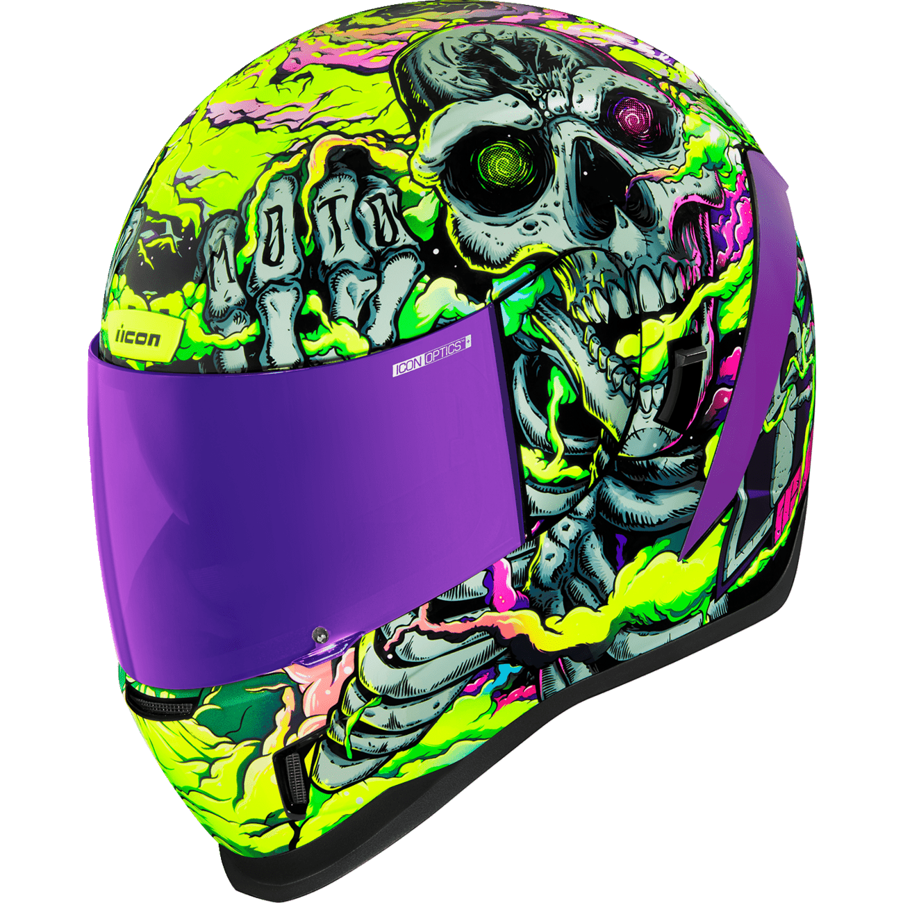 ICON Airform™ Helmet Hippy Dippy Purple Medium