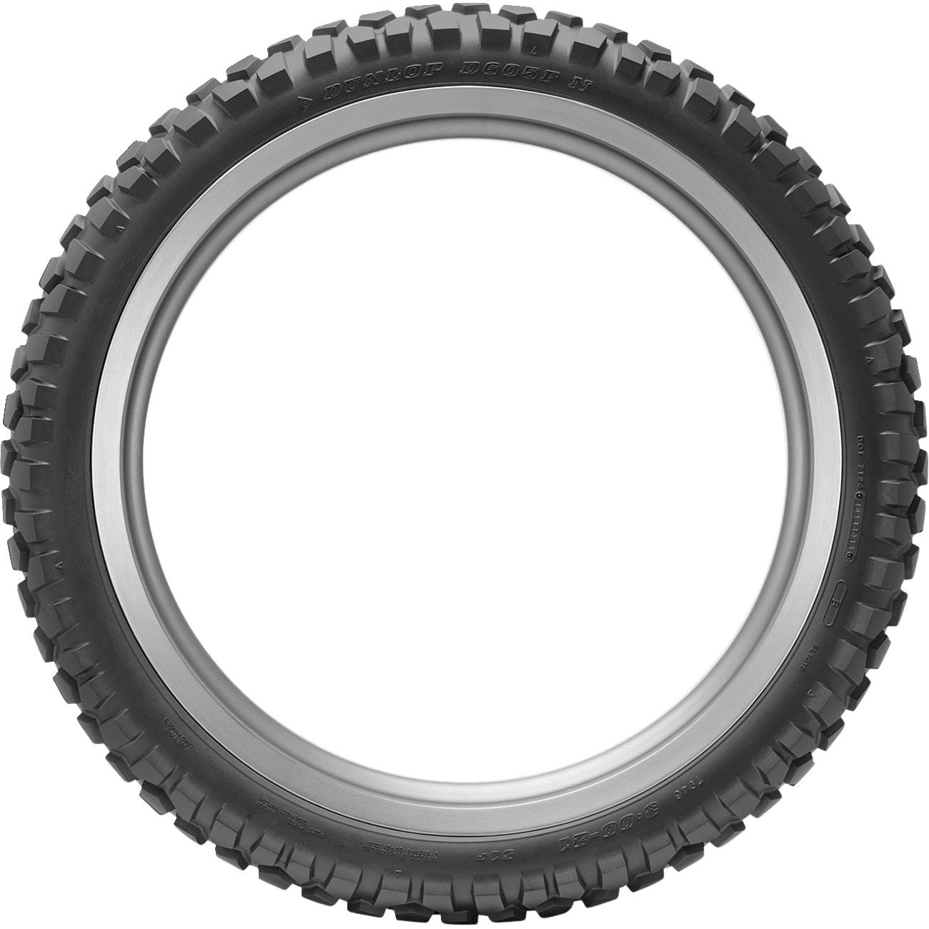 DUNLOP Tire D605 Front 2.75-21 45P 45154340