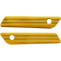 ARLEN NESS Saddlebag Latch Covers Gold 03606