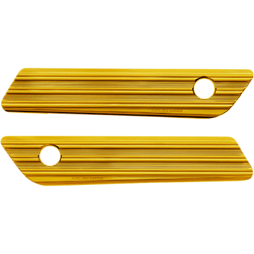 ARLEN NESS Saddlebag Latch Covers Gold 03606