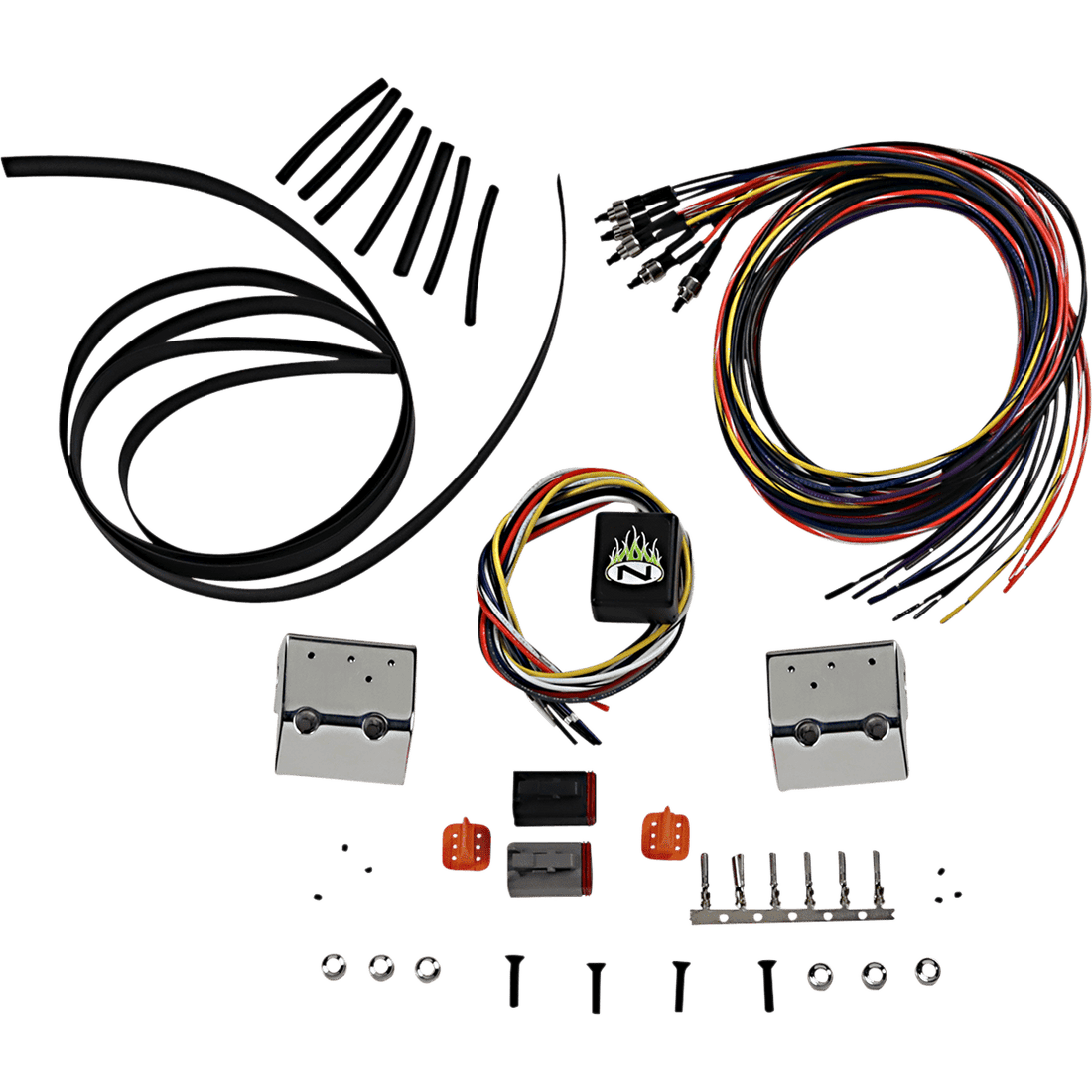 GMA ENGINEERING BY BDL Switch Kit Brake/Clutch Harness Polished GMAHBWHSWOP