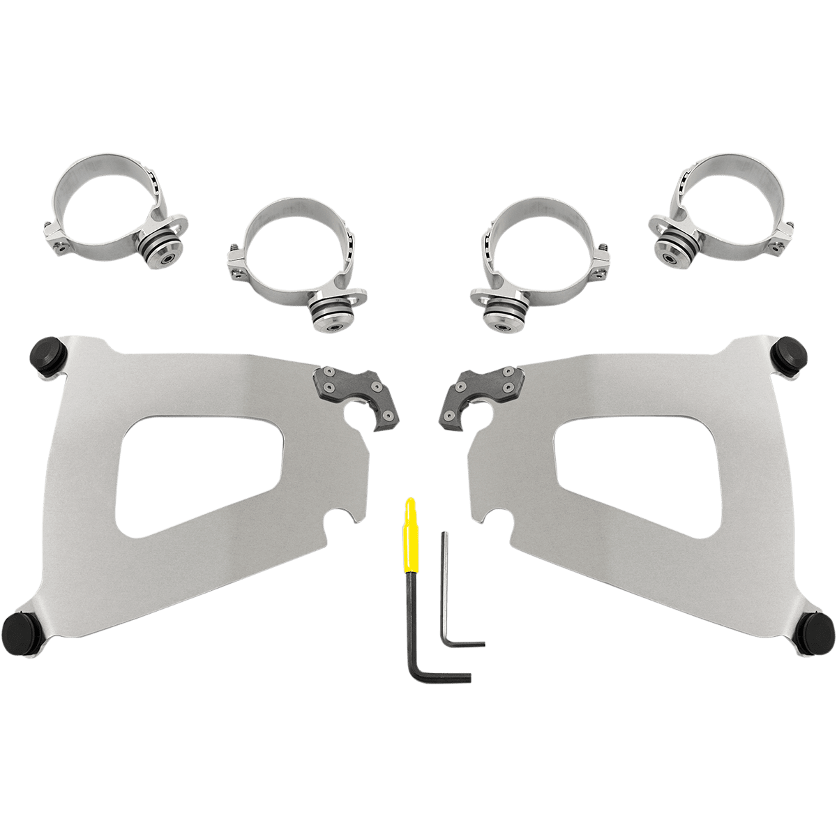 MEMPHIS SHADES Bullet Mounting Kit VTX18 Polished MEK2011