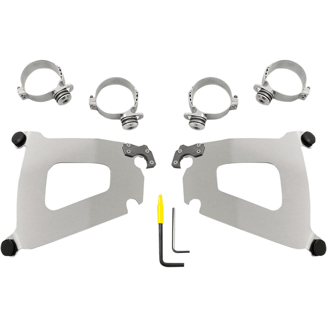 MEMPHIS SHADES Bullet Mounting Kit VTX18 Polished MEK2011