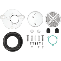 LA CHOPPERS Air Cleaner Kit Chrome LA239003