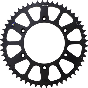 SUNSTAR SPROCKETS Rear Sprocket 52 Tooth Works/Black 5354752BK