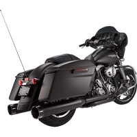 S&S CYCLE El Dorado Dual Exhaust Black Black Tracer 5500702C