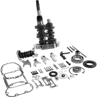 BAKER DRIVETRAIN 6-Speed Gear Set Polished OD6404SP02