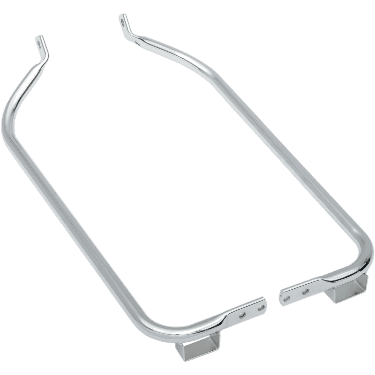 DRAG SPECIALTIES Saddlebag Support Brackets Chrome FL '04-'08