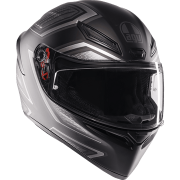 AGV K1 S Helmet Sling Matte Black/Gray Large 2118394003037L