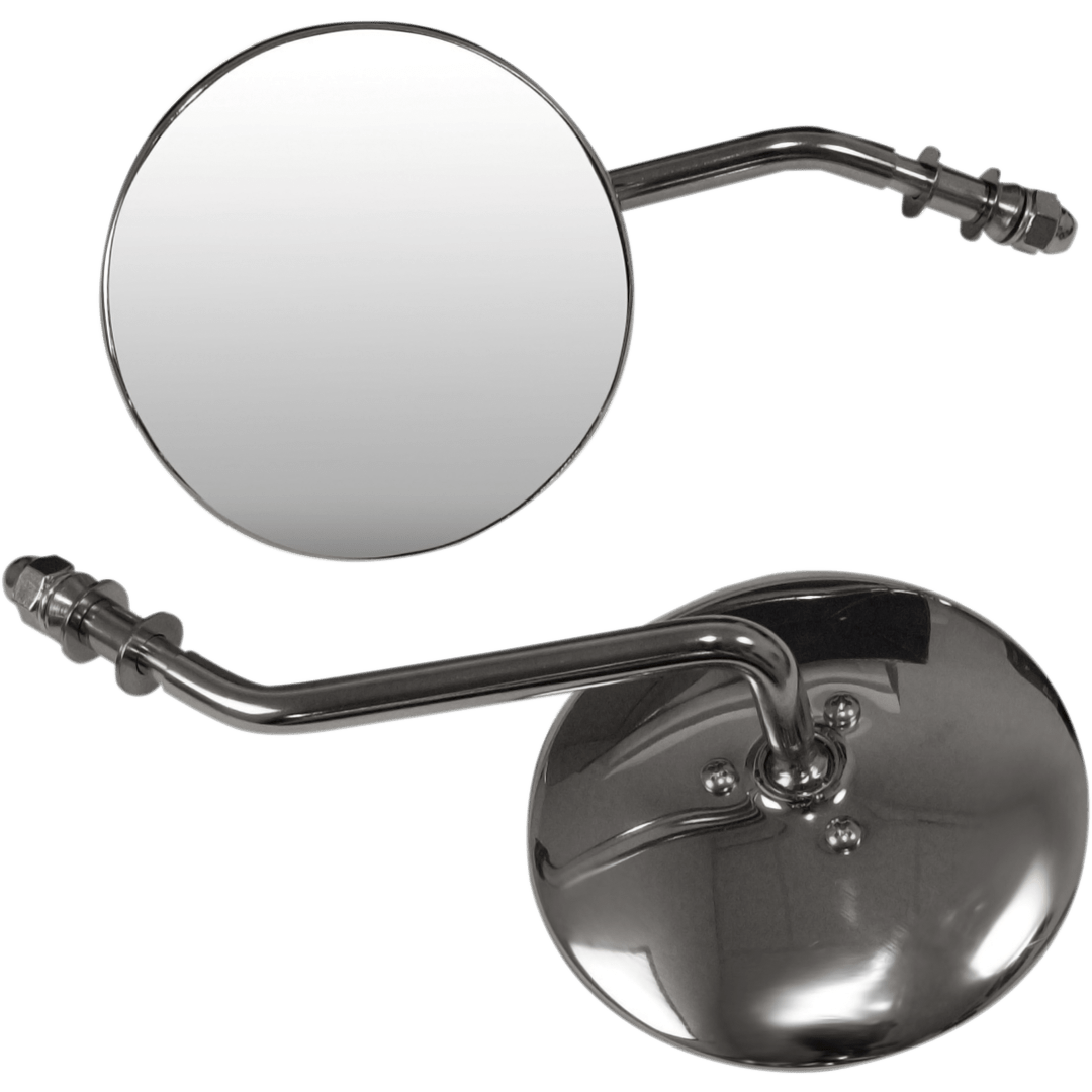 EMGO Mirror 4" Smooth Chrome