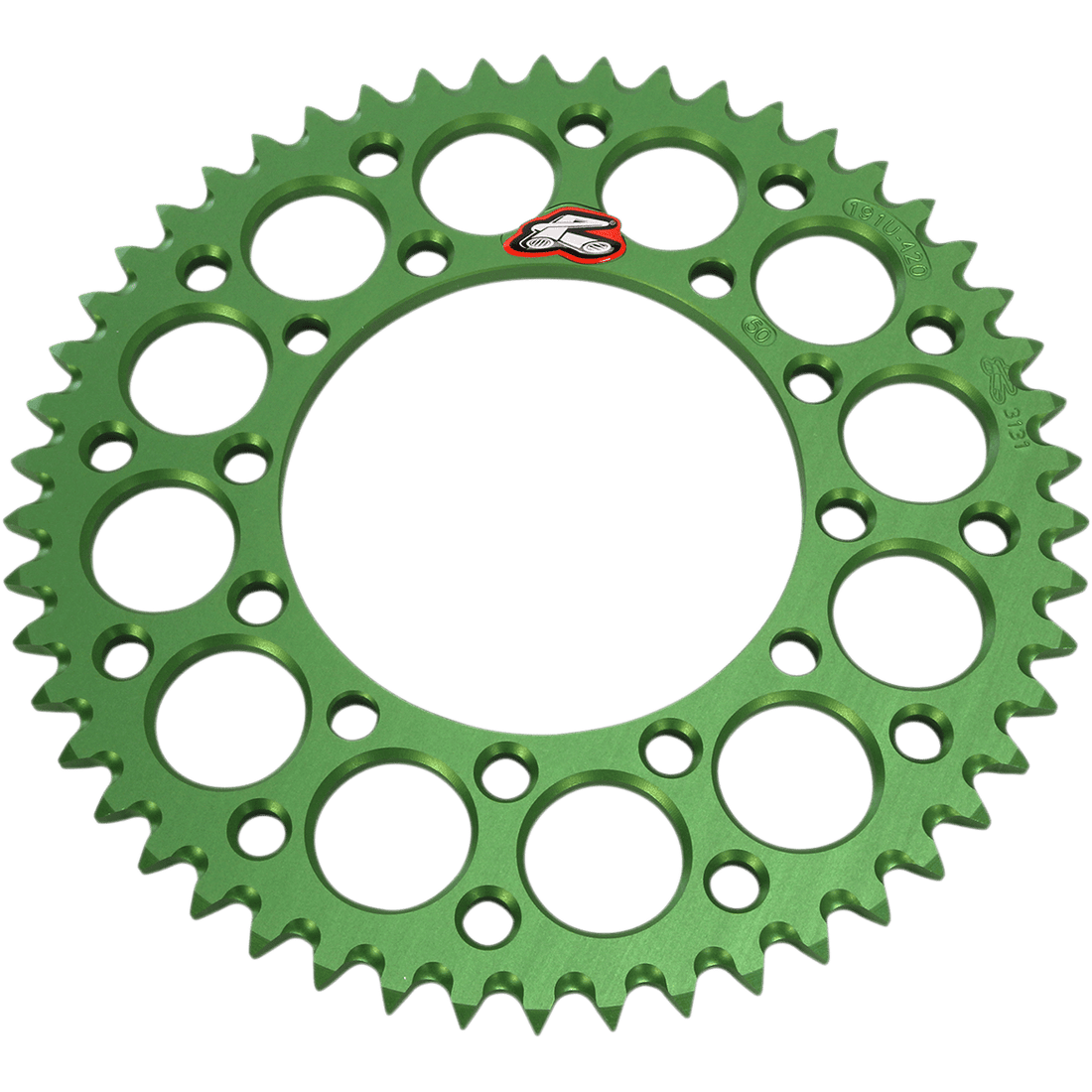 RENTHAL Sprocket Kawasaki Green 50 Tooth 191U42050GEGN