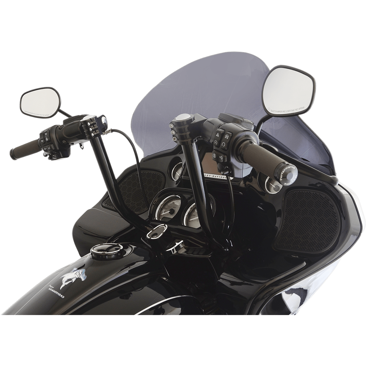 KLOCK WERKS Handlebar Klip Hanger 14" Black KWH010332