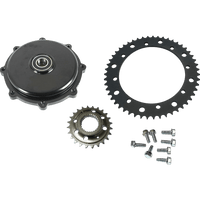 DRAG SPECIALTIES Conversion Sprocket Kit Black '17-'23