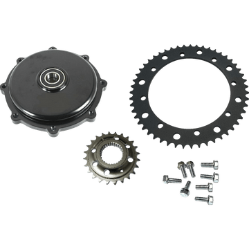 DRAG SPECIALTIES Conversion Sprocket Kit Black '17-'23