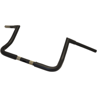 LA CHOPPERS Handlebar Twin Peaks Bagger 10" Flat Black LA736110M