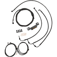 LA CHOPPERS Cable Kit 15" 17" Handlebars Midnight LA8055KT316M