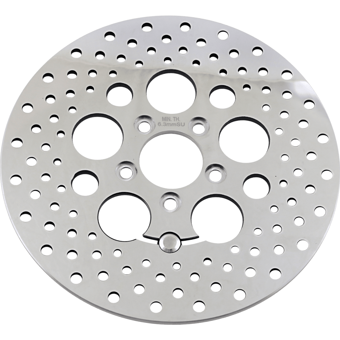 DRAG SPECIALTIES Drilled Brake Rotor Rear 11.8" Touring