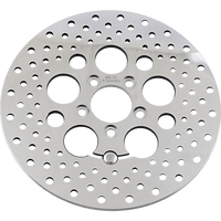 DRAG SPECIALTIES Drilled Brake Rotor Rear 11.8" Touring