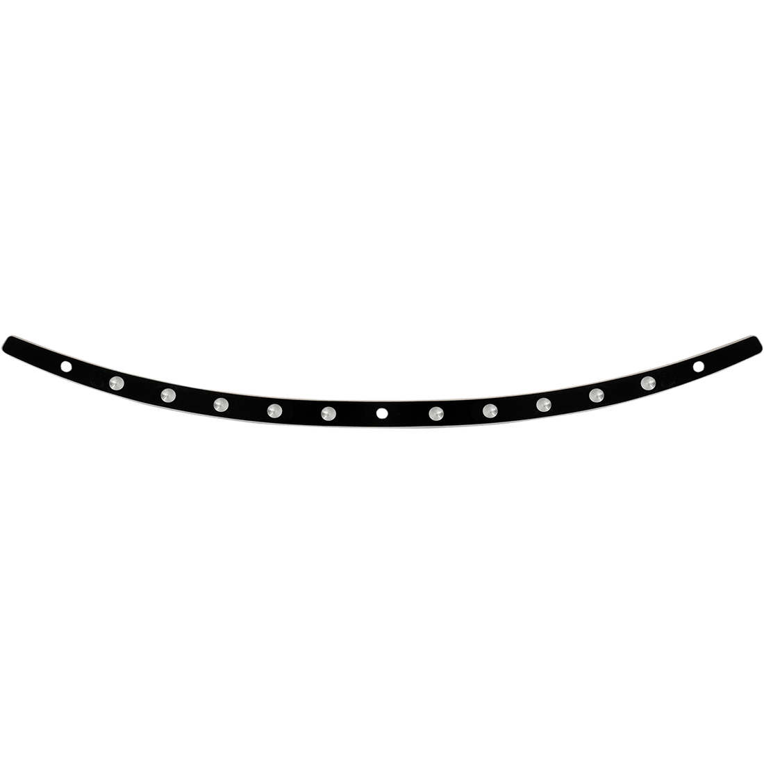 MEMPHIS SHADES Windshield Trim Black Dish FLH '96-'13