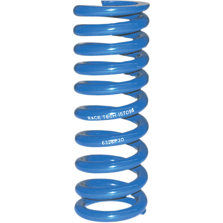 RACE TECH Progressively Wound Shock Spring Blue P30 Spring Rate 532 lbs/in SRSP 6326P30