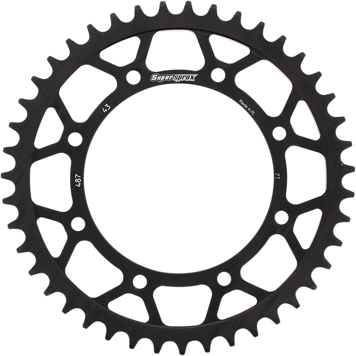 SUPERSPROX Steel Rear Sprocket 43 Tooth