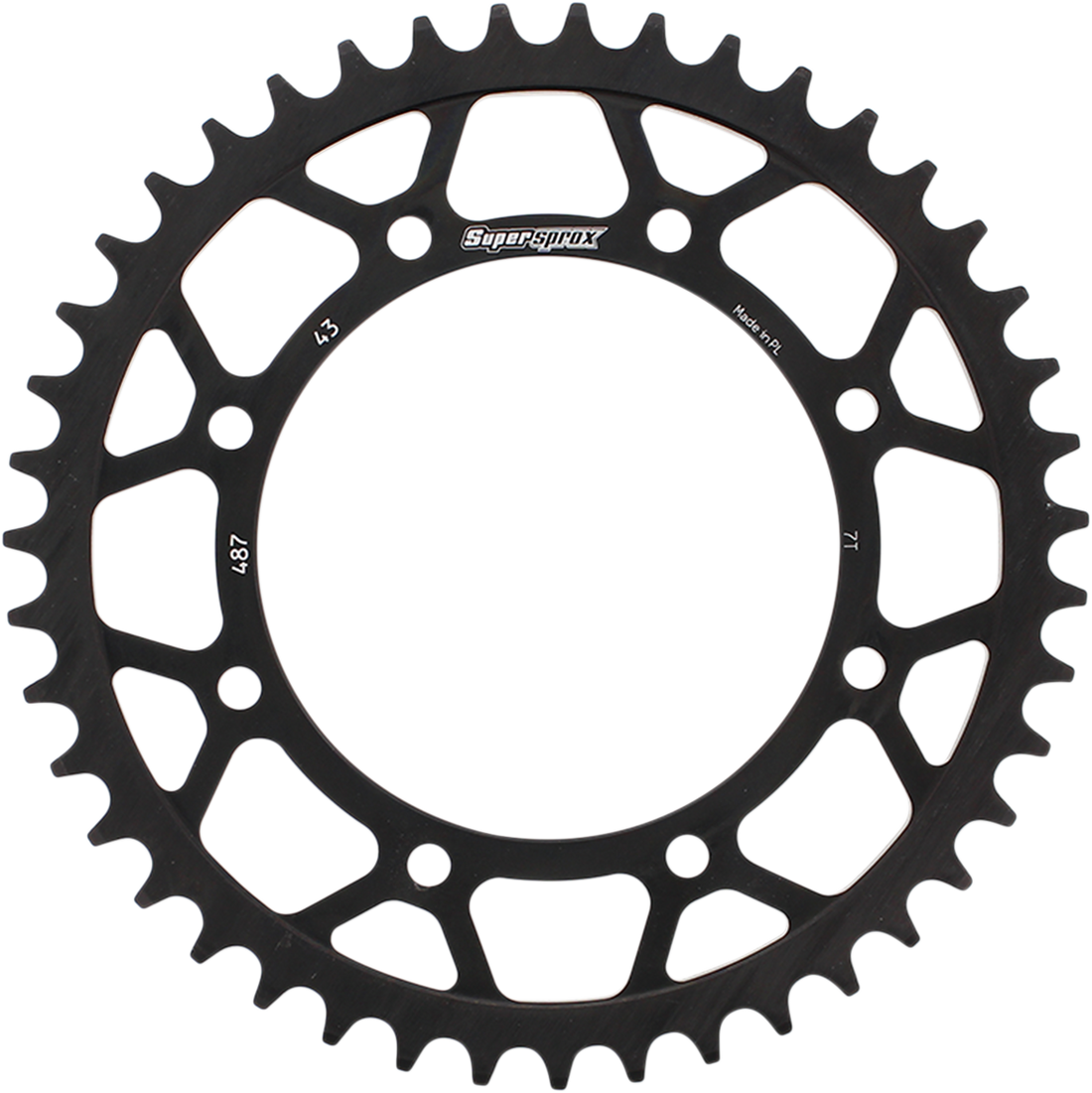 SUPERSPROX Steel Rear Sprocket 43 Tooth