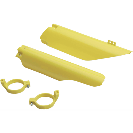 UFO Fork Tube Protectors Yellow SUZ '04-'05