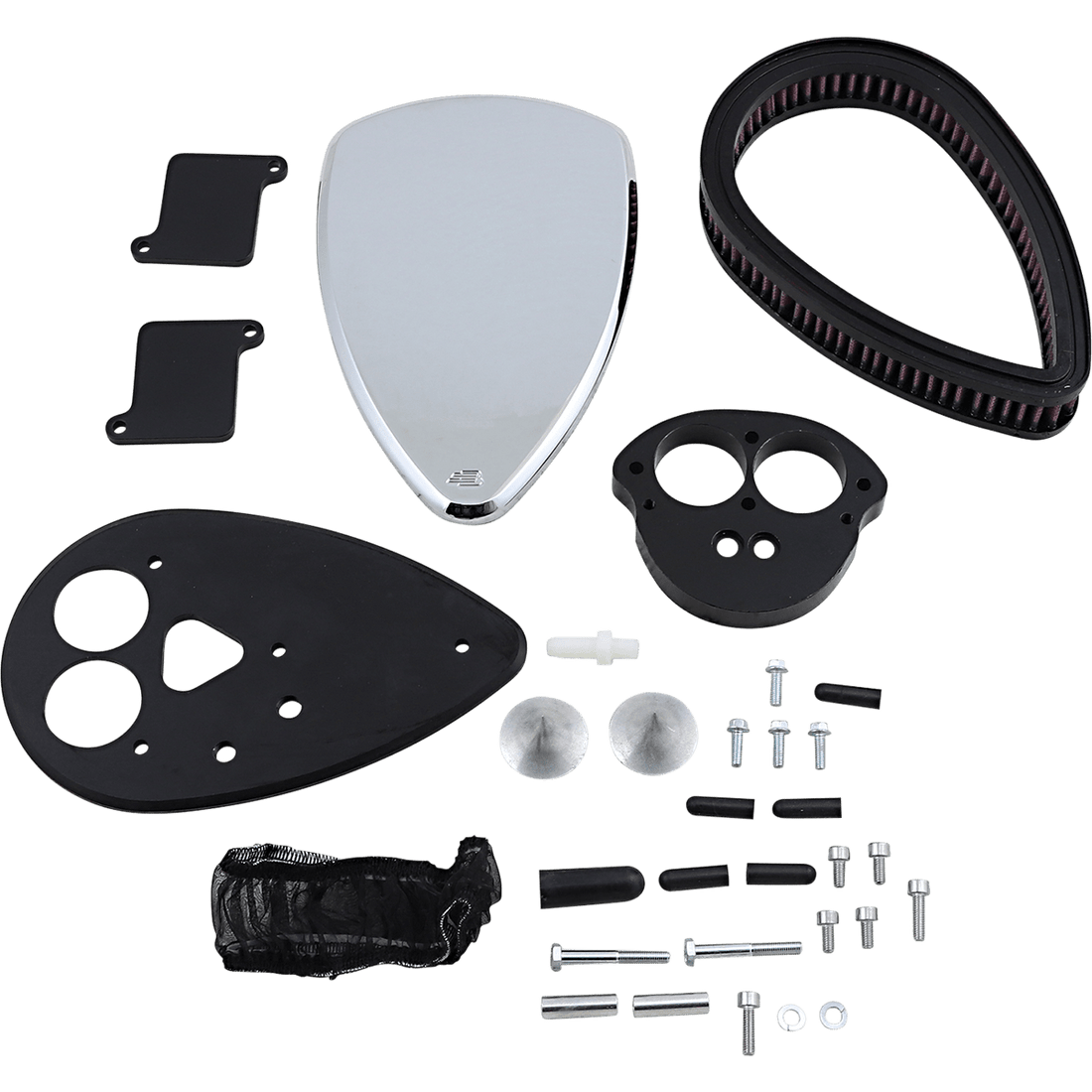 BARON Big Air Kit Smooth Chrome BA207000