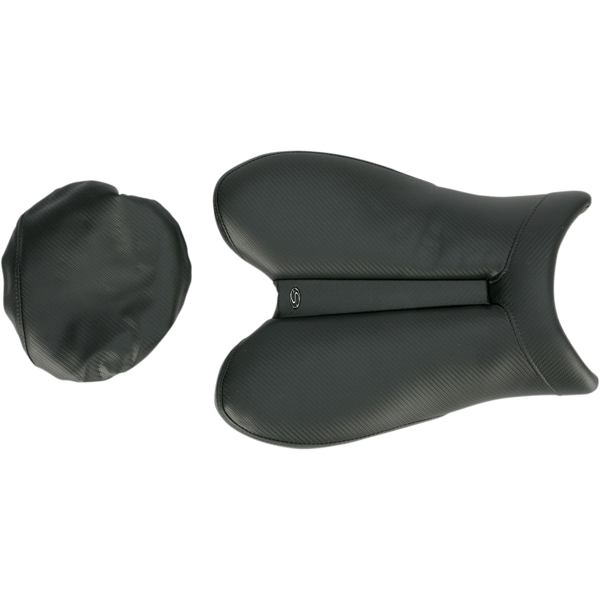 SADDLEMEN Gel Channel™ Track Carbon Fiber Sport Seat Black R6 0810Y117