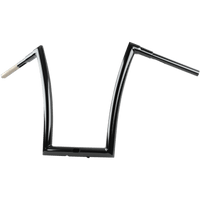 TODD'S CYCLE Handlebar 1-1/2" Strip 17" Gloss Black Touring 06015204