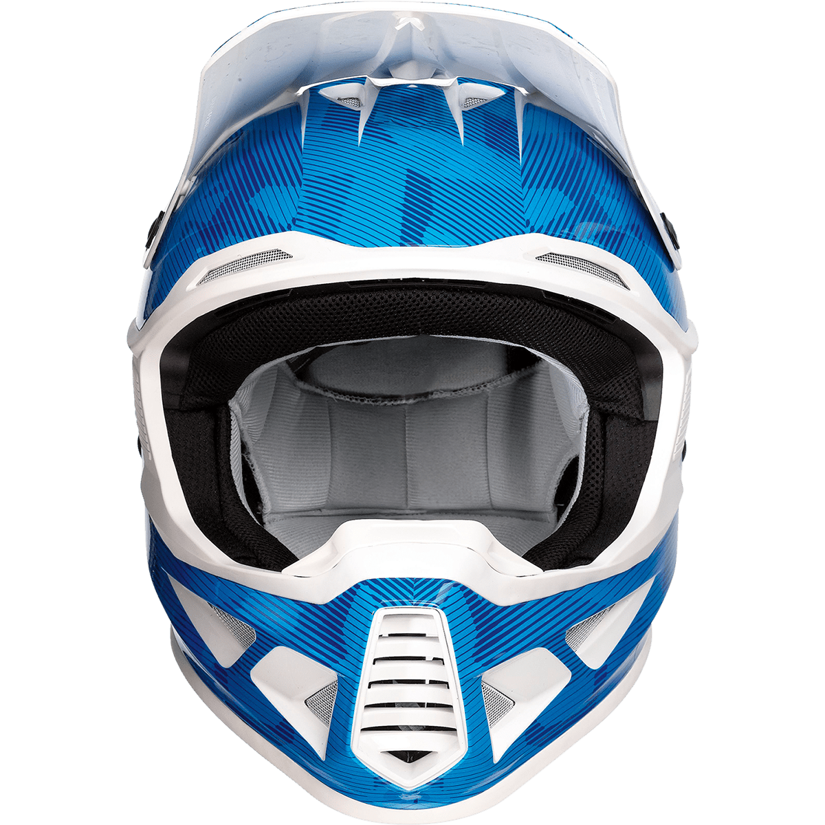 MOOSE RACING F.I. Helmet Agroid Camo MIPS® Blue/White XS 01107766