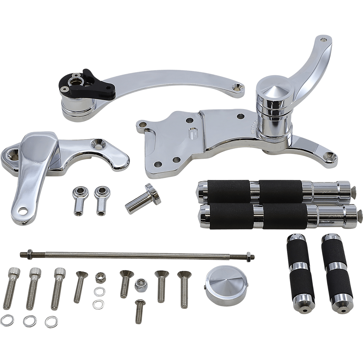 ACCUTRONIX Forward Control Chrome Diamond FC305SIC