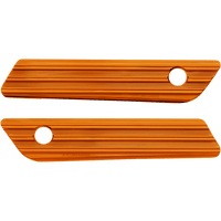 ARLEN NESS Saddlebag Latch Covers Orange 03610