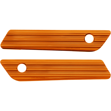 ARLEN NESS Saddlebag Latch Covers Orange 03610