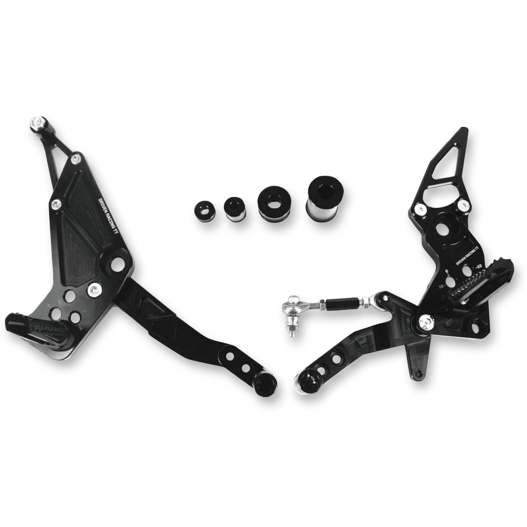 DRIVEN RACING TT Rearset Grom DRP727BK