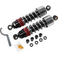 BURLY BRAND Slammer Plus Shocks Chrome XL B281206