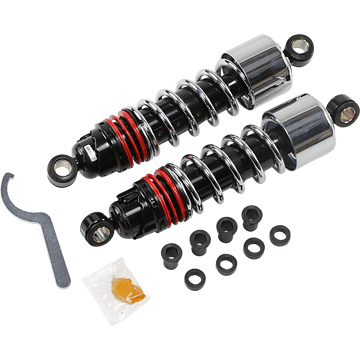 BURLY BRAND Slammer Plus Shocks Chrome XL B281206