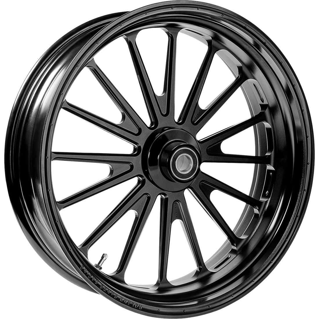 RSD Wheel Traction Front Dual Disc/without ABS 21x3.5 Black Ops™ '08+ FLH 12027106TRSASMB