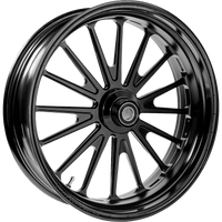 RSD Wheel Traction Front Dual Disc/without ABS 21x3.5 Black Ops™ '08+ FLH 12027106TRSASMB