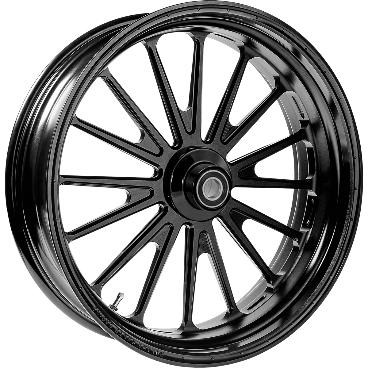 RSD Wheel Traction Front Dual Disc/with ABS 21x3.5 Black Ops™ '08+ FLH 12047106TRSASMB