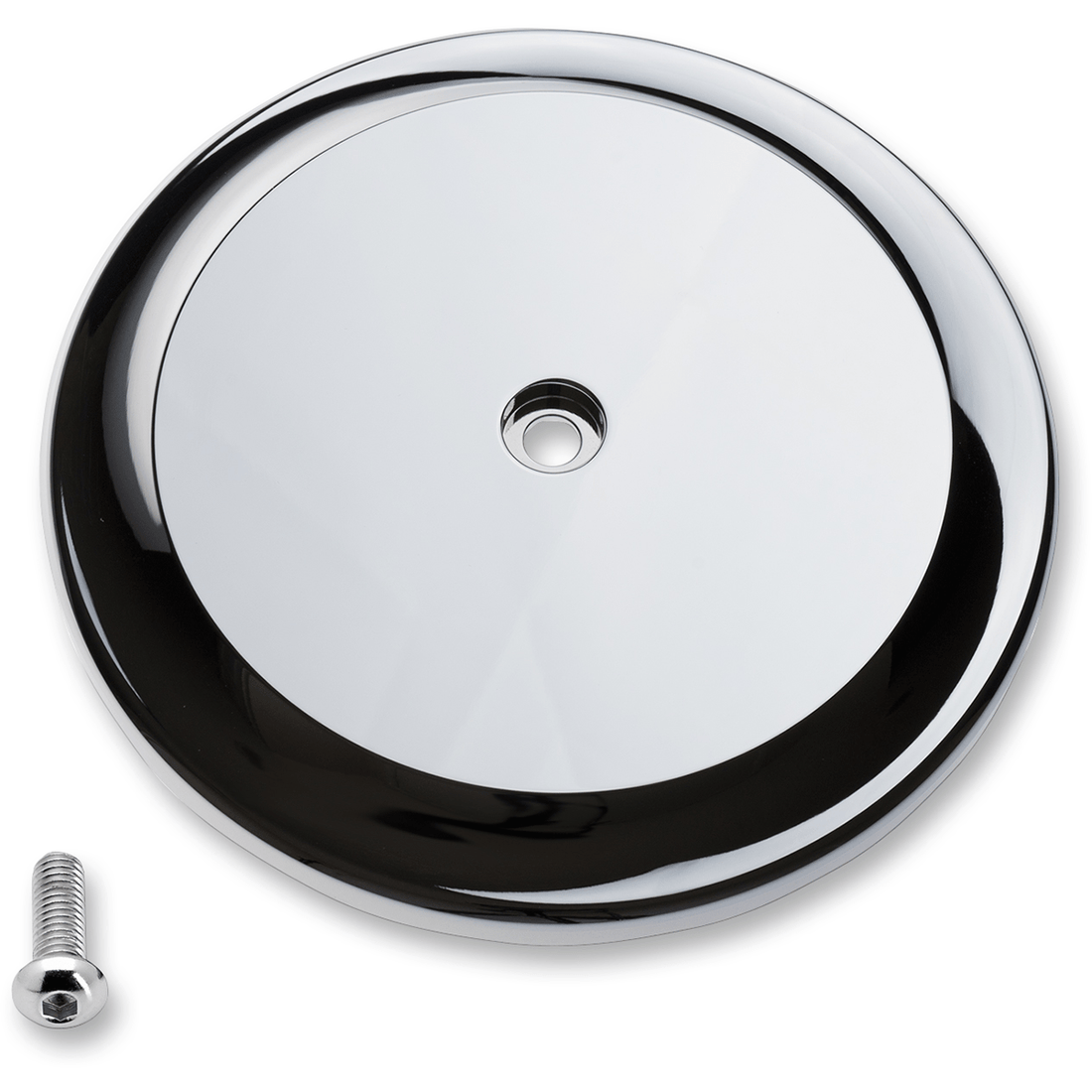 JOKER MACHINE VT Air Cleaner Cover Smooth Chrome 022223