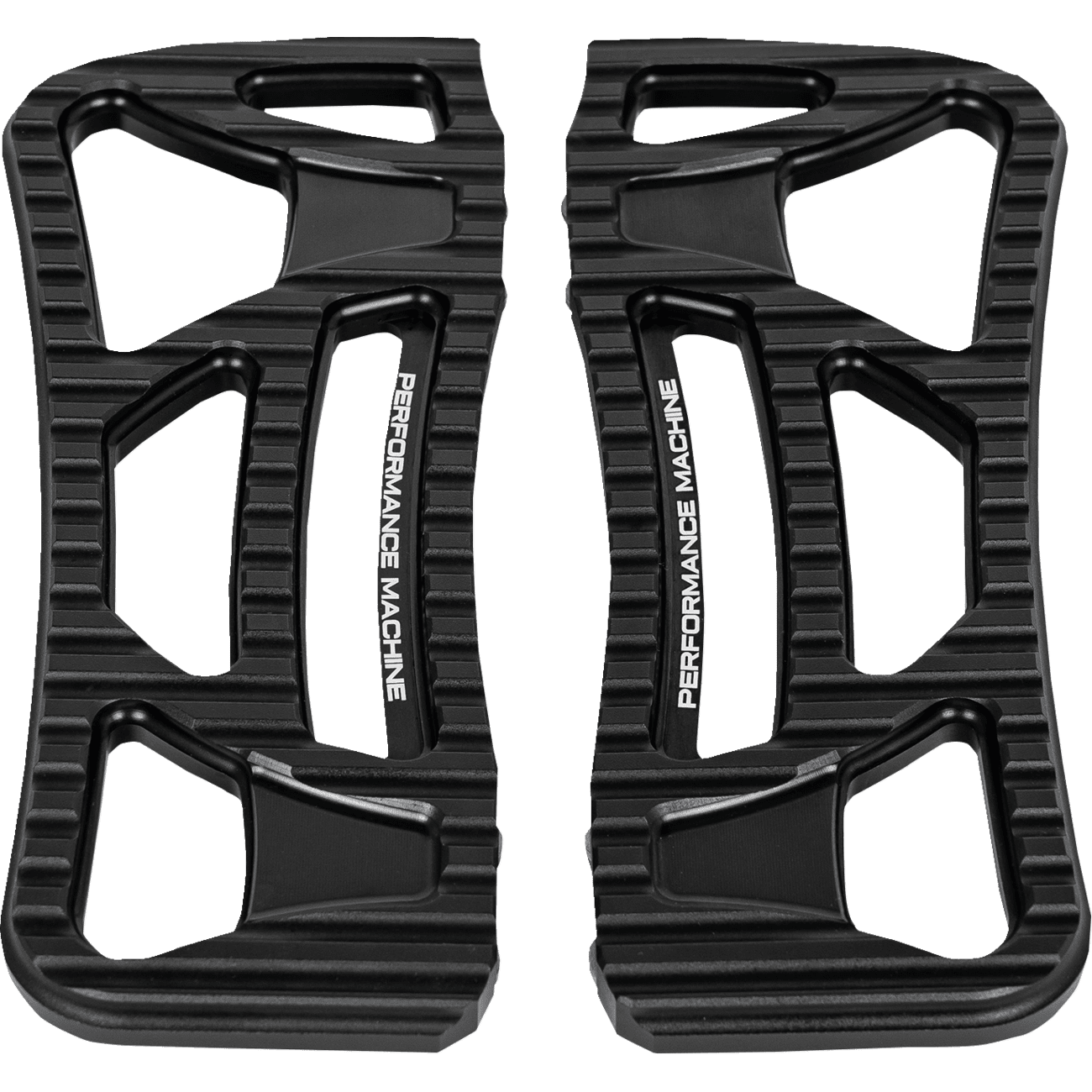 PERFORMANCE MACHINE PM Drifter Floorboards Rider Black Ops FL 00361025SMB