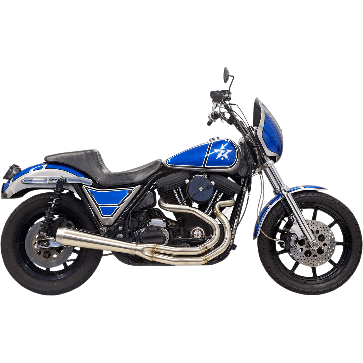 BASSANI XHAUST High Horsepower 2:1 Exhaust Stainless Steel