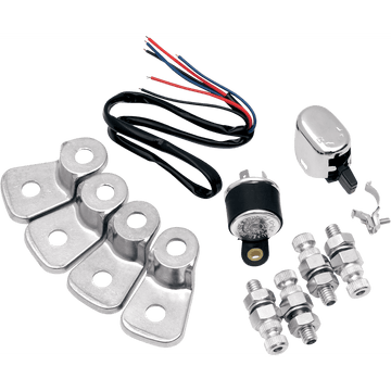 K&S TECHNOLOGIES Turn Signal Wiring Kit w/ Brackets Universal