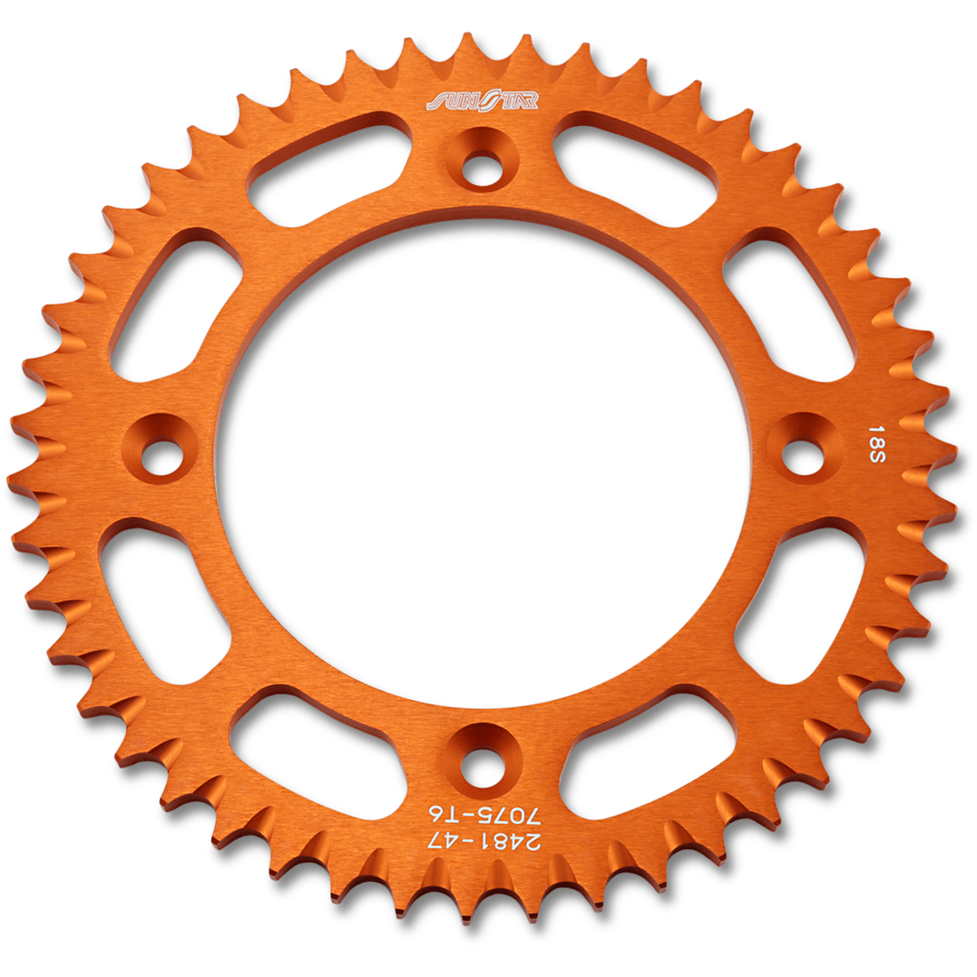 SUNSTAR SPROCKETS Rear Sprocket 47 Tooth Gas Gas/Husqvarna/KTM Works/Orange