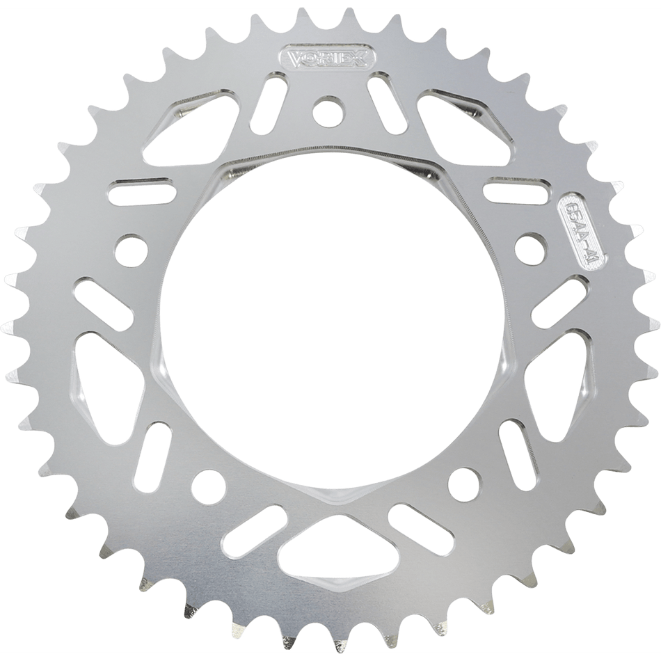 VORTEX Aluminum Sprocket Silver Rear 41 Tooth